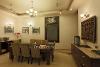 Dining Area of TrustedStay Service Apartment in Defence Colony Delhi